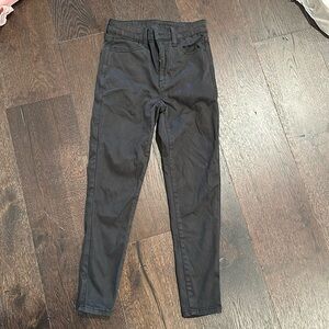 American Eagle Super Soft Black Super High Rise Jegging